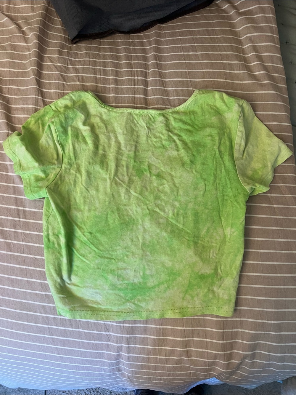 Superdown green tie dye crop top - Picture 2 of 6